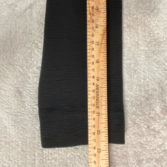 Women Black Light Jersey Blazer with Button Detail stretch Fabric Size Large - Picture 10 of 13